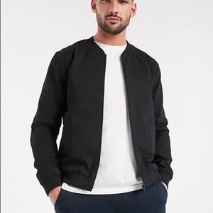 New Look Bomber Jacket- Black